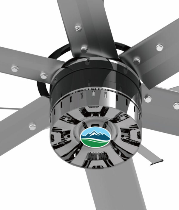 Ventilador Industrial de techo HVLS Prontoflow - 24 Pies - Imagen 2